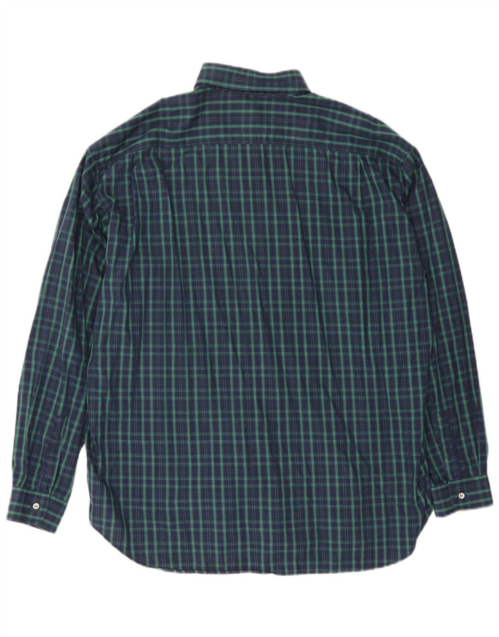 Cămașă Bărbați Stefanel XL Verde Check Bumbac