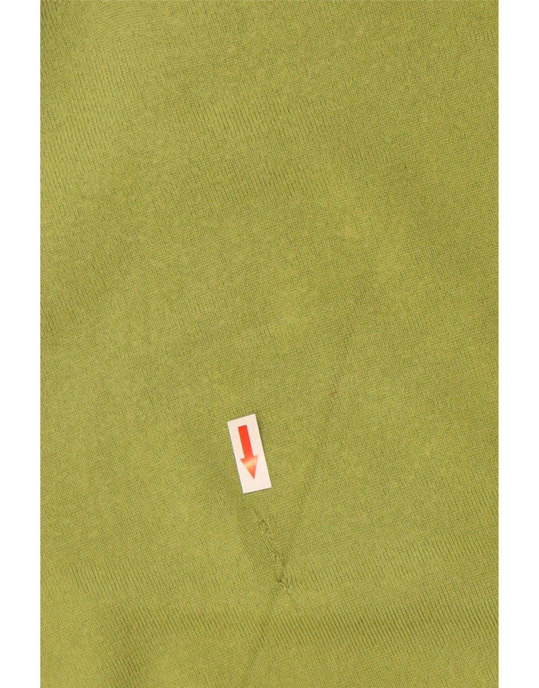 Pulover Hackett pentru bărbați cu decolteu în V, lână merinos verde mediu