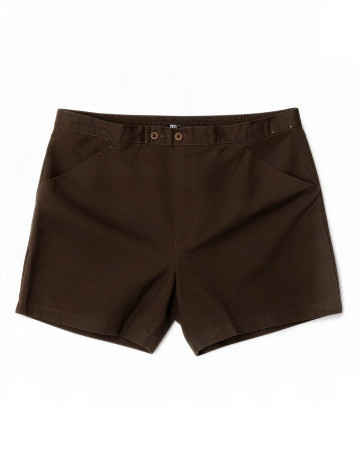 Pantaloni scurți casual pentru bărbați Leader W34 Poliester kaki mare