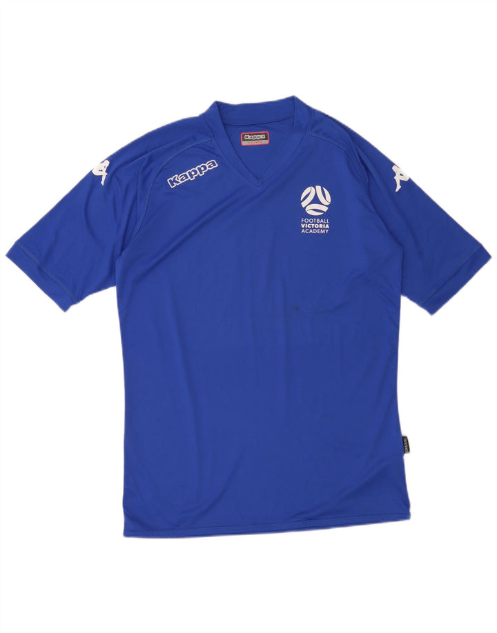 Tricou grafic Kappa pentru femei, UK 18 XL, poliester albastru