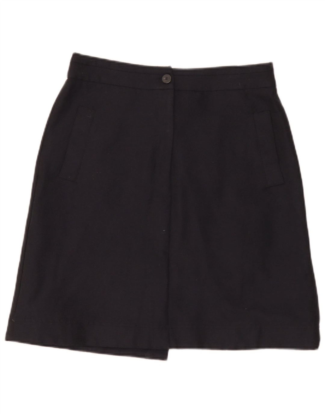 Fusta Mini Femei Mauro Grifoni IT 44 Medium W30 Lână Bleumarin
