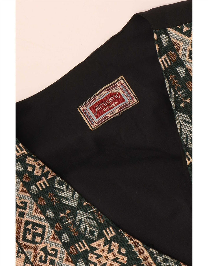Vestă autentică pentru bărbați Fair Isle, mică, multicoloră