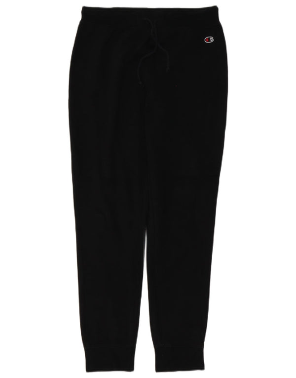 Pantaloni de trening Champion pentru femei Joggeri UK 12 Bumbac mediu negru