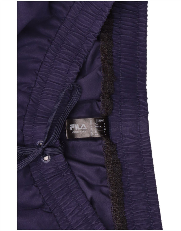 Pantaloni scurți de înot Fila pentru bărbați, poliester medii bleumarin