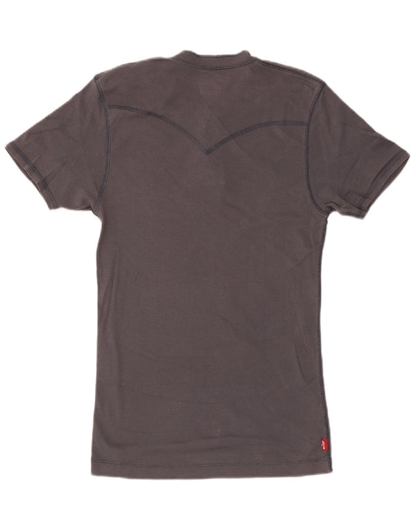 Tricou pentru bărbați Levi's Top mare bumbac gri