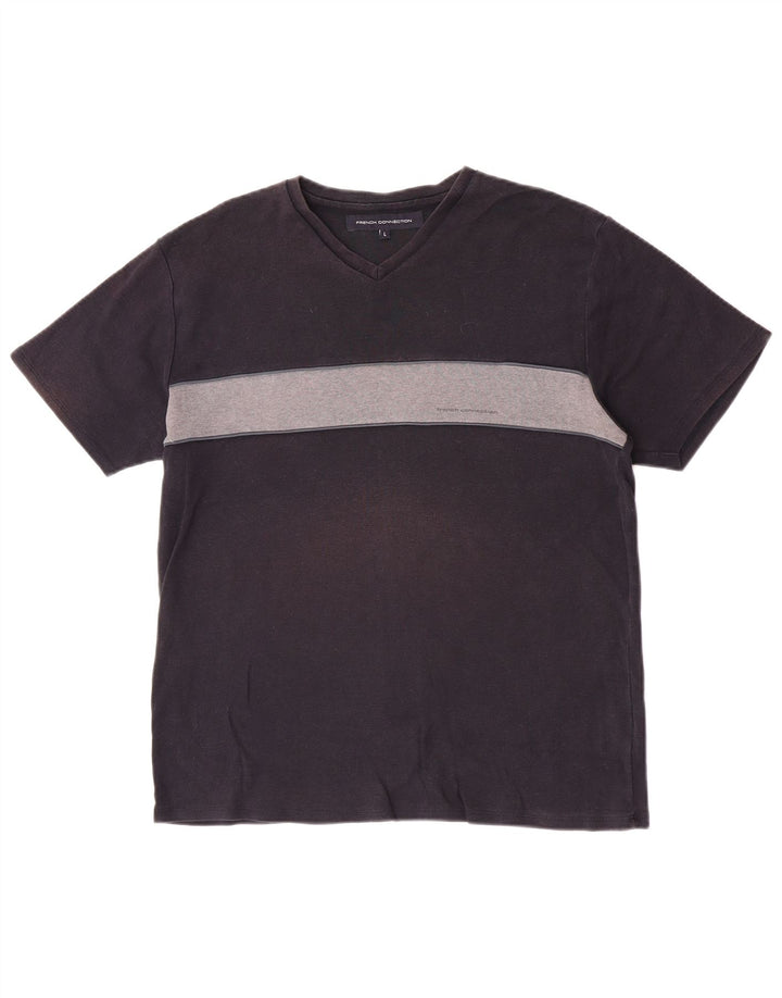Tricou cu mânecă scurtă pentru femei French Connection Top mare bleumarin