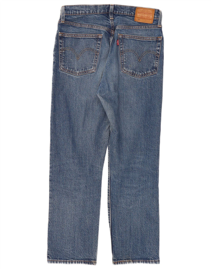 Blugi drepti pentru femei Levi's W27 L26 Bumbac albastru