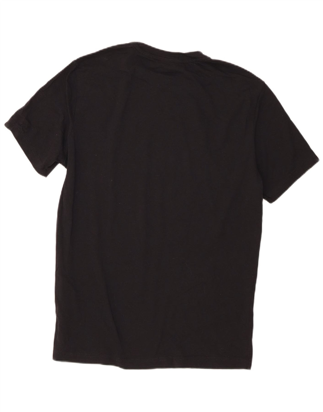 Tricou grafic Champion pentru bărbați Top mediu din bumbac negru