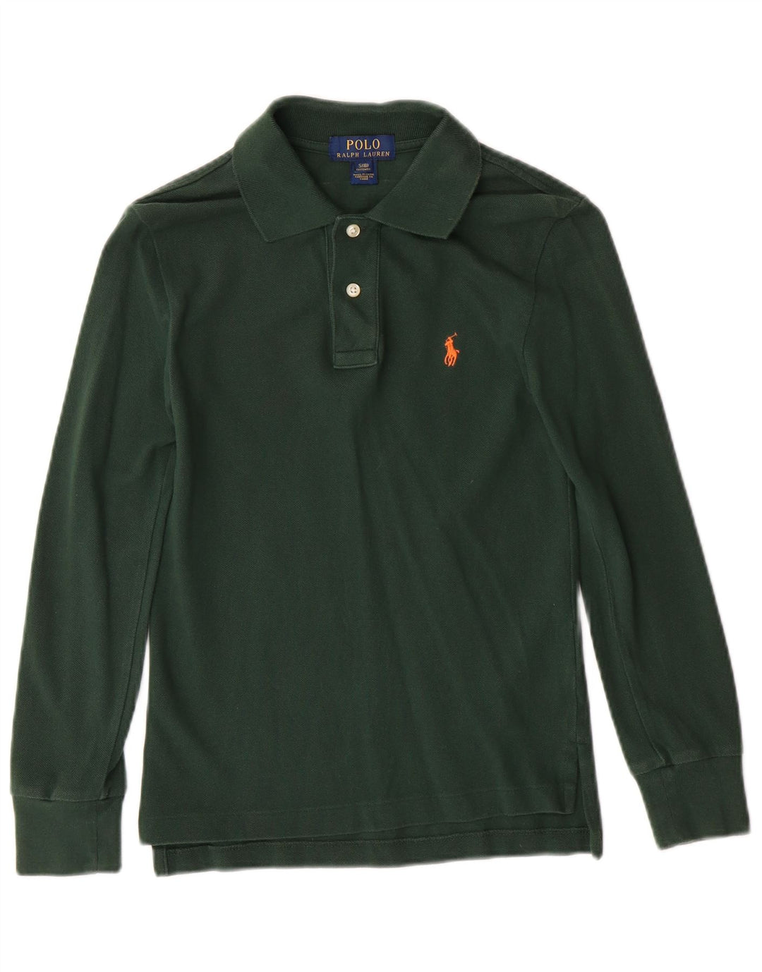 POLO RALPH LAUREN Tricou polo personalizat pentru baieti 7-8 ani Mic Verde