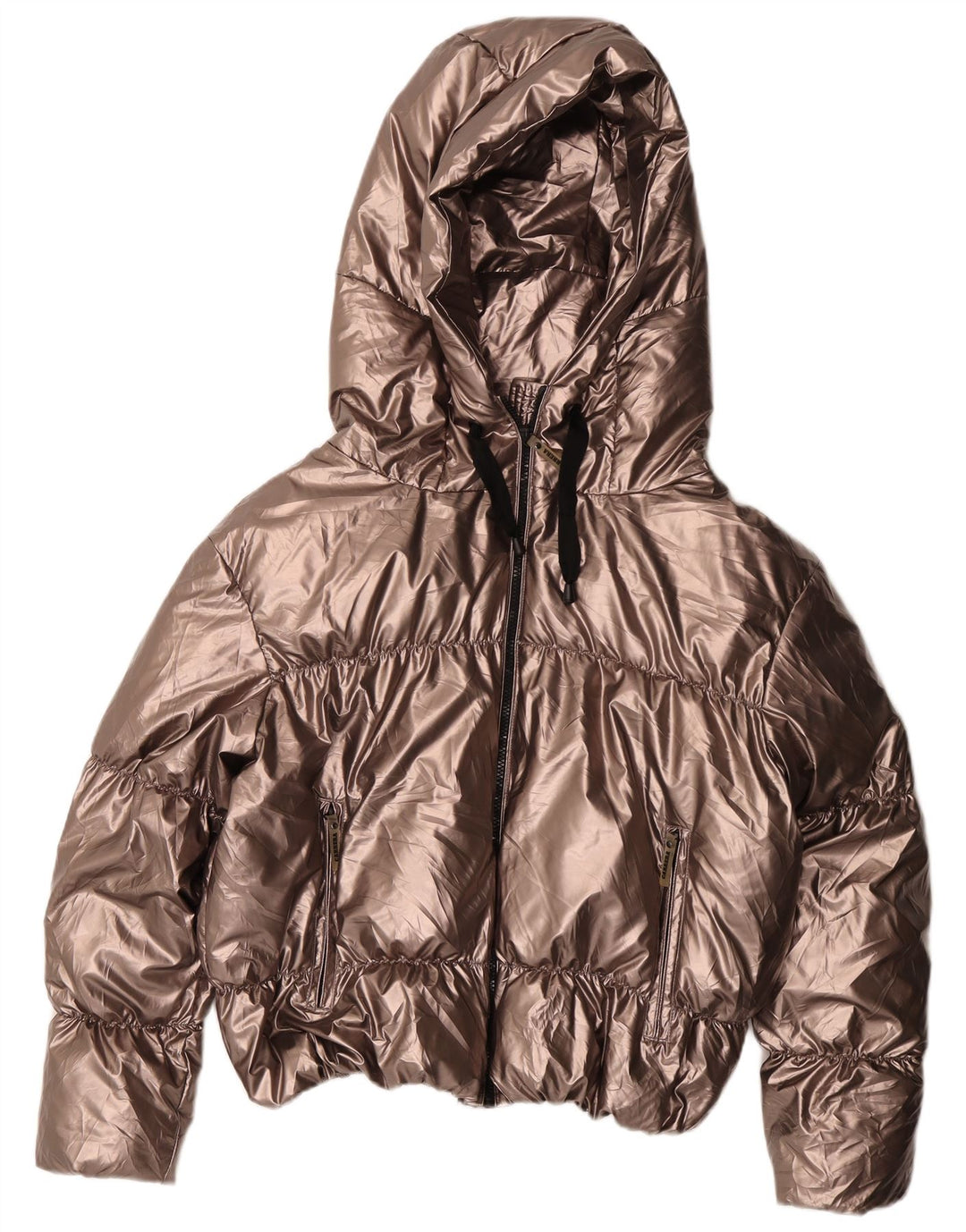 Jachetă căptușită cu glugă pentru femei Carrera UK 14 Medium Gold Poliester