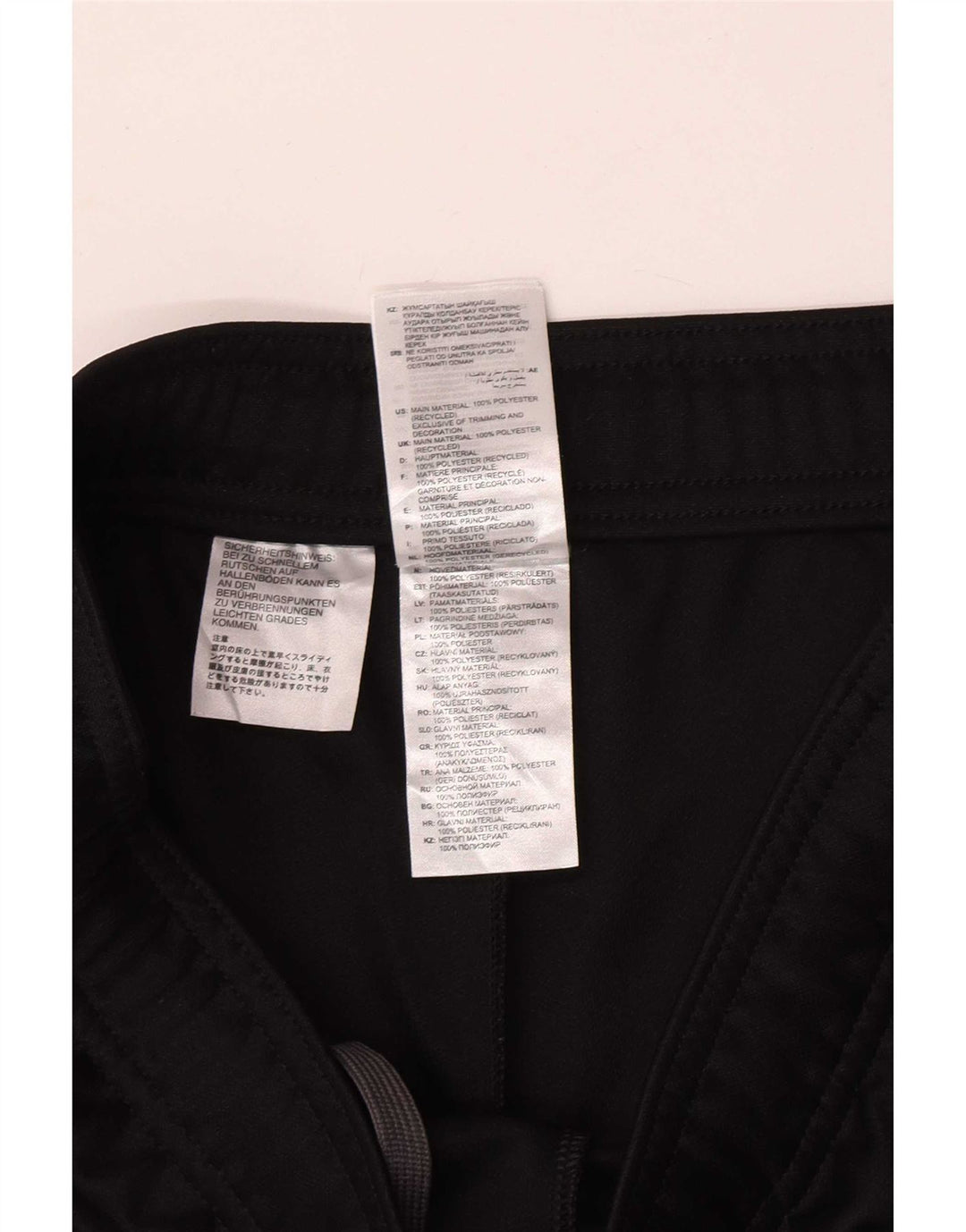 Pantaloni de trening Adidas Aeroready pentru bărbați, poliester mediu negru