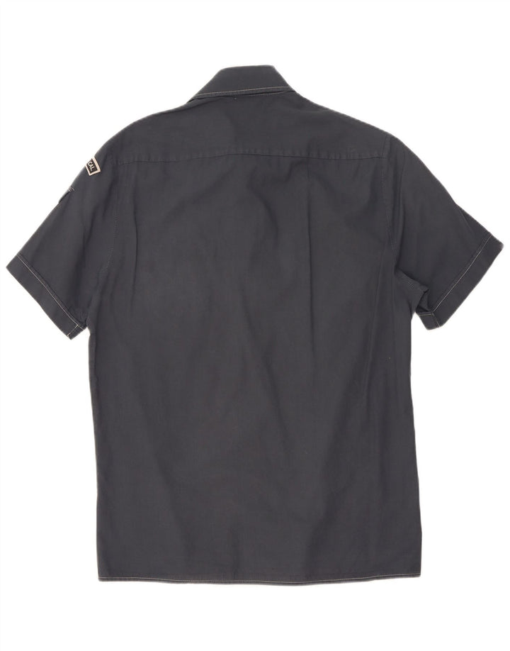 Cămașă cu mânecă scurtă Levi's pentru bărbați, gri mediu
