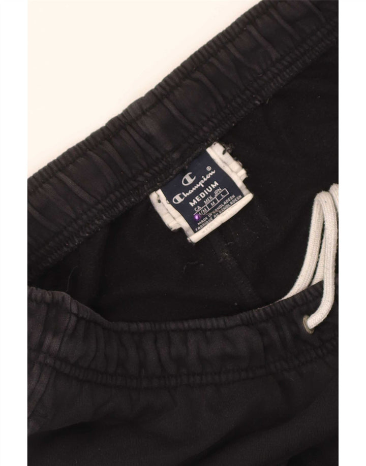 Pantaloni de trening pentru bărbați Champion Pantaloni de jogging Bumbac mediu negru