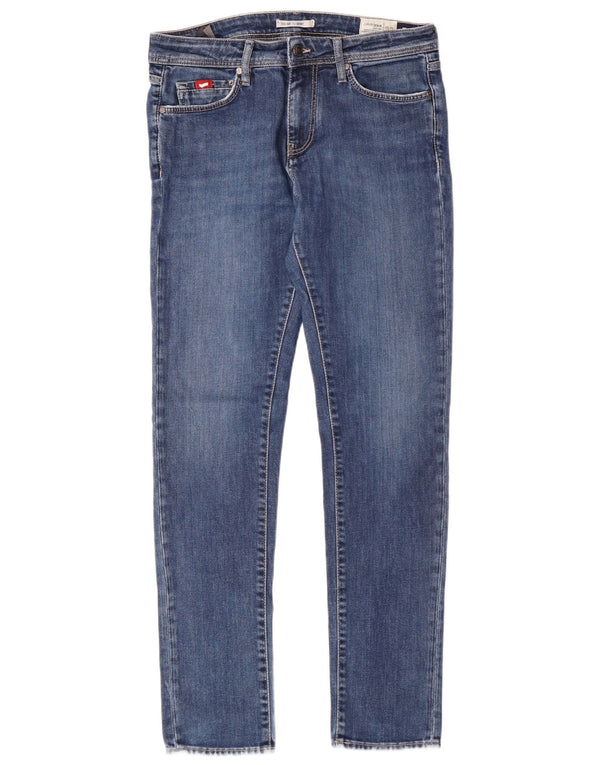 Gas Blue Sax Skinny Jeans W33 L32 Blue Bumbac