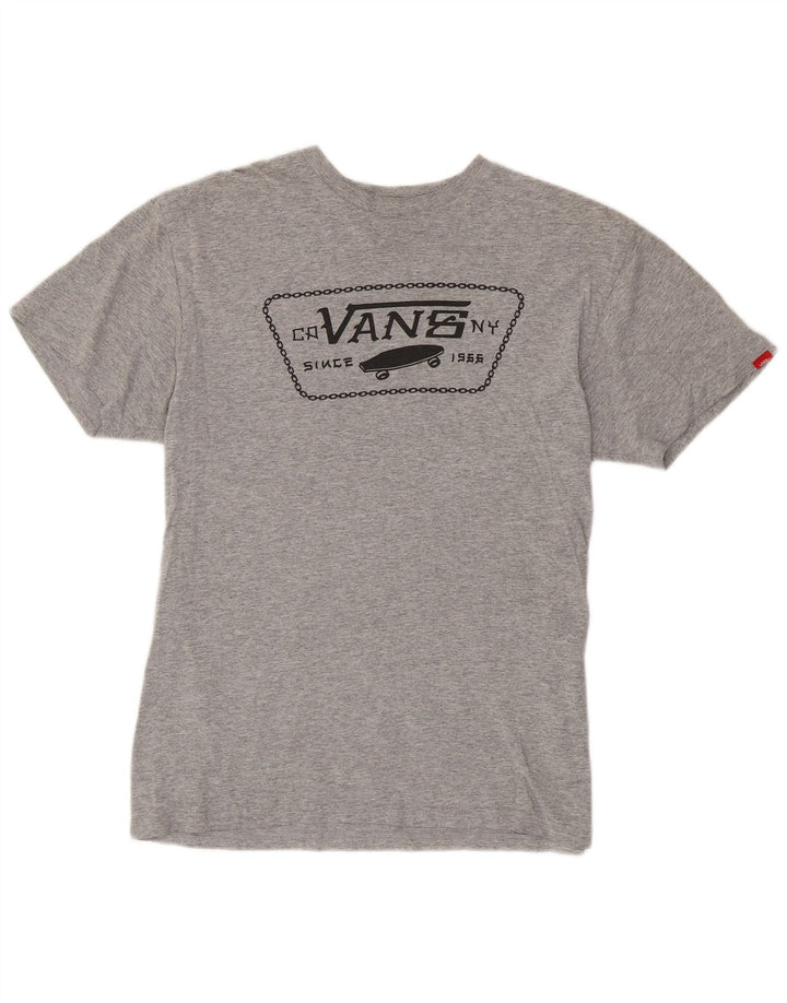 Tricou grafic pentru bărbați Vans Classic Fit Top Medium Gri Pete