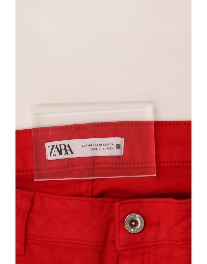 ZARA Womens Slim Jeans EU 44 XL W34 L27 Red Vintage Zara and Second-Hand Zara from Messina Hembry 