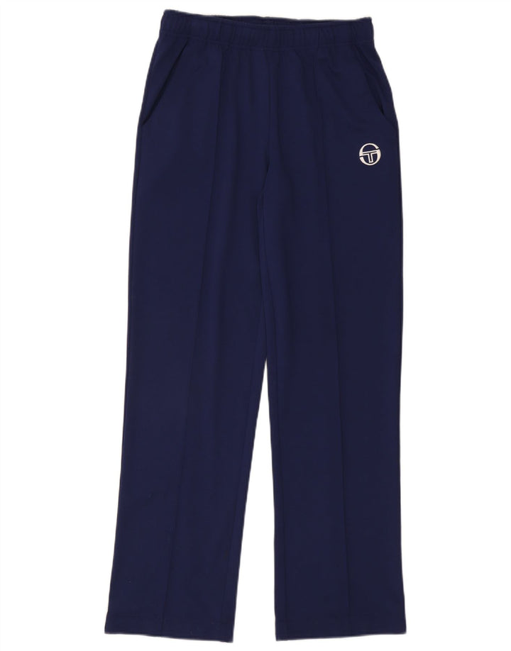 Sergio Tacchini Pantaloni de trening pentru femei UK 8 Poliester bleumarin mic