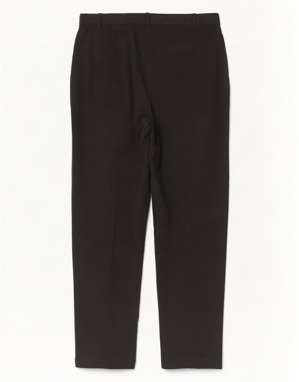 Pantaloni chino pentru femei cu talie înaltă Marks & Spencer UK 18 XL W38 L30 Negru