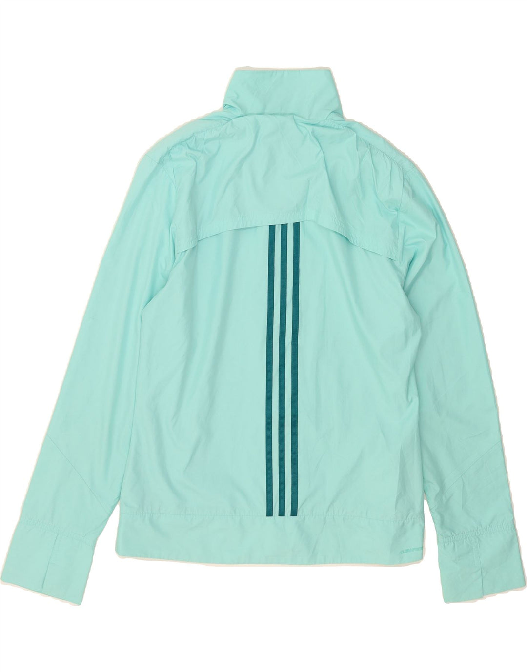 ADIDAS Womens Clima 365 Tracksuit Top Jacket UK 14 Medium  Blue Polyester Vintage Adidas and Second-Hand Adidas from Messina Hembry 