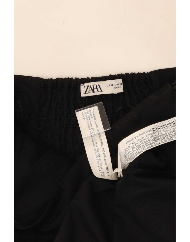 Rochie fără bretele pentru femei Zara UK 4 XS Poliester negru