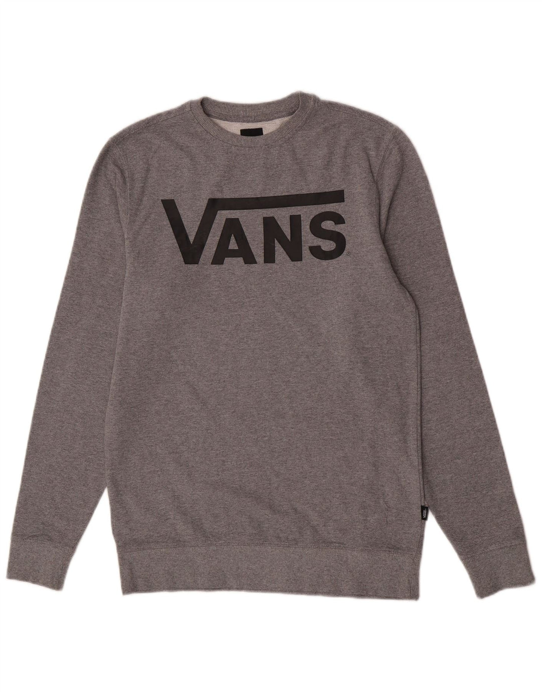 Hanorac grafic pentru bărbați Vans Jumper mic, gri, bumbac