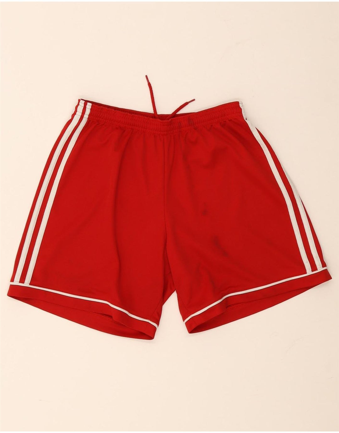Pantaloni scurți sport Aeroready ADIDAS pentru bărbați, poliester roșu mediu