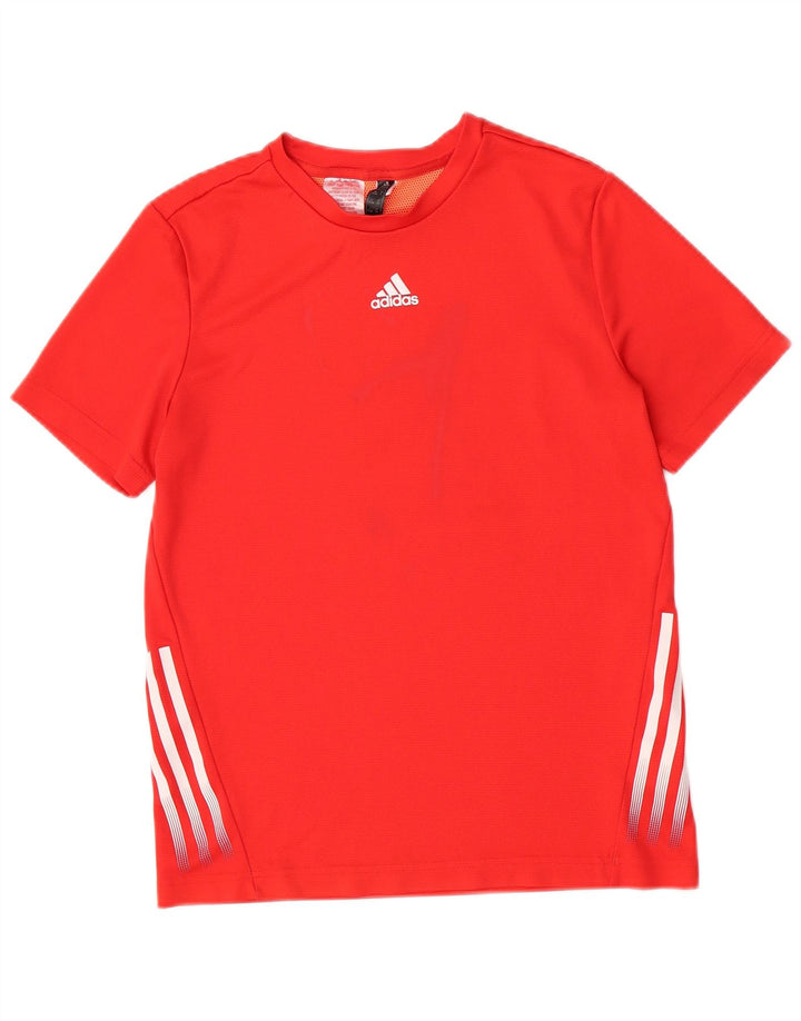 Tricou Băieți Adidas Top 13-14 Ani Poliester Roșu