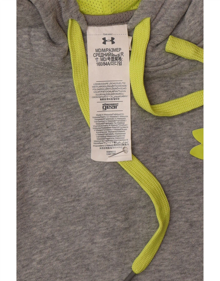Pulover Under Armour pentru femei, UK 14, bumbac gri mediu