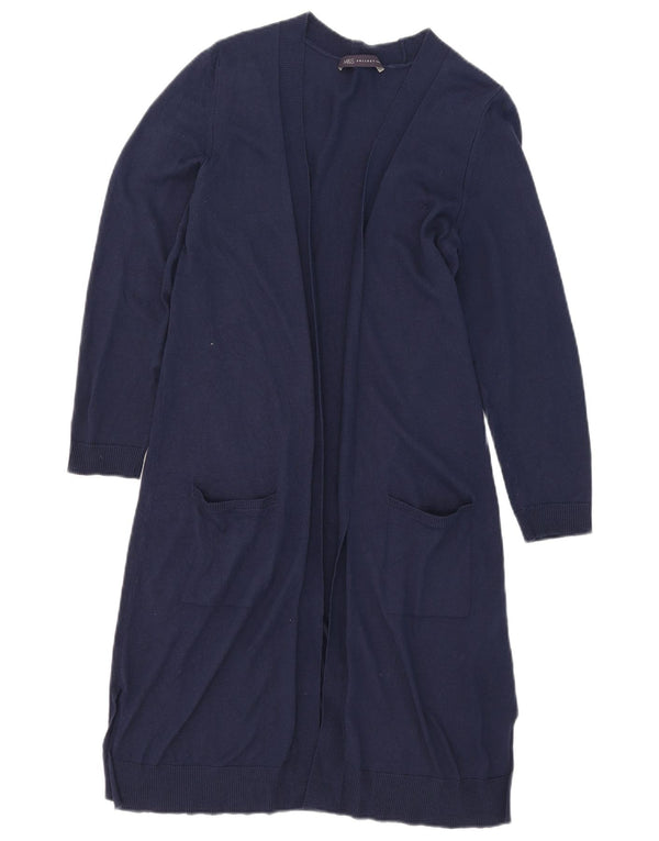 Pulover cardigan cu paragate pentru femei Marks & Spencer UK 12 Medium Bleumarin