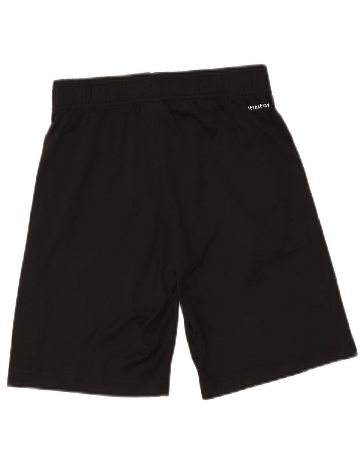 Pantaloni scurți sport Aeroready Adidas pentru băieți 11-12 ani poliester negru