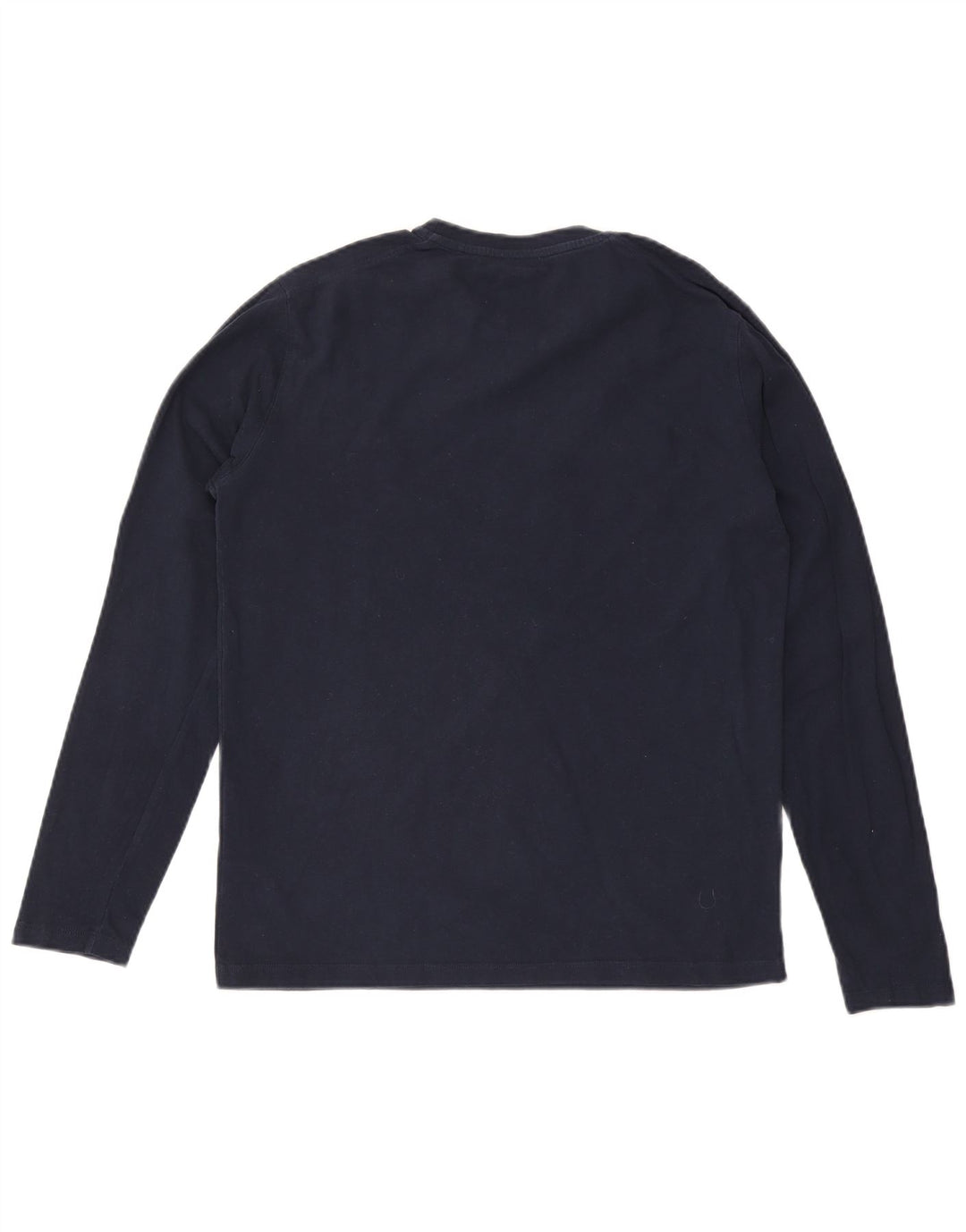 U.S. Polo Assn. Top pentru bărbați cu mânecă lungă, mediu, bleumarin, bumbac