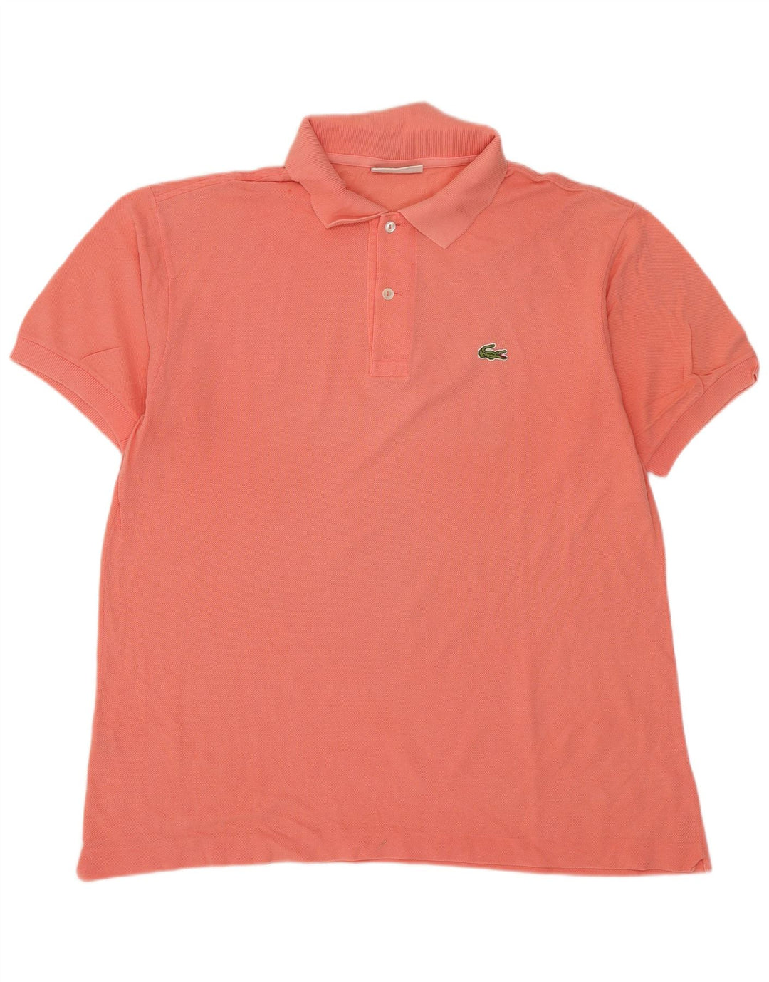 Tricou polo Lacoste pentru bărbați, mărimea 4, bumbac roz mediu