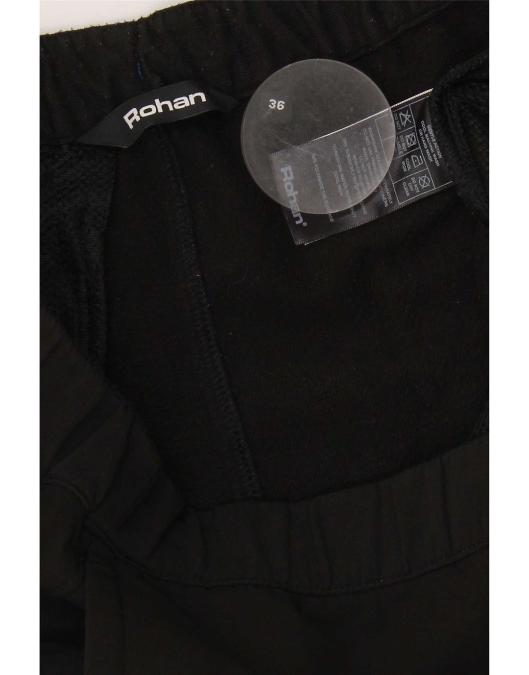 Pantaloni scurti sport pentru bărbați Rohan, nailon, negru, mari