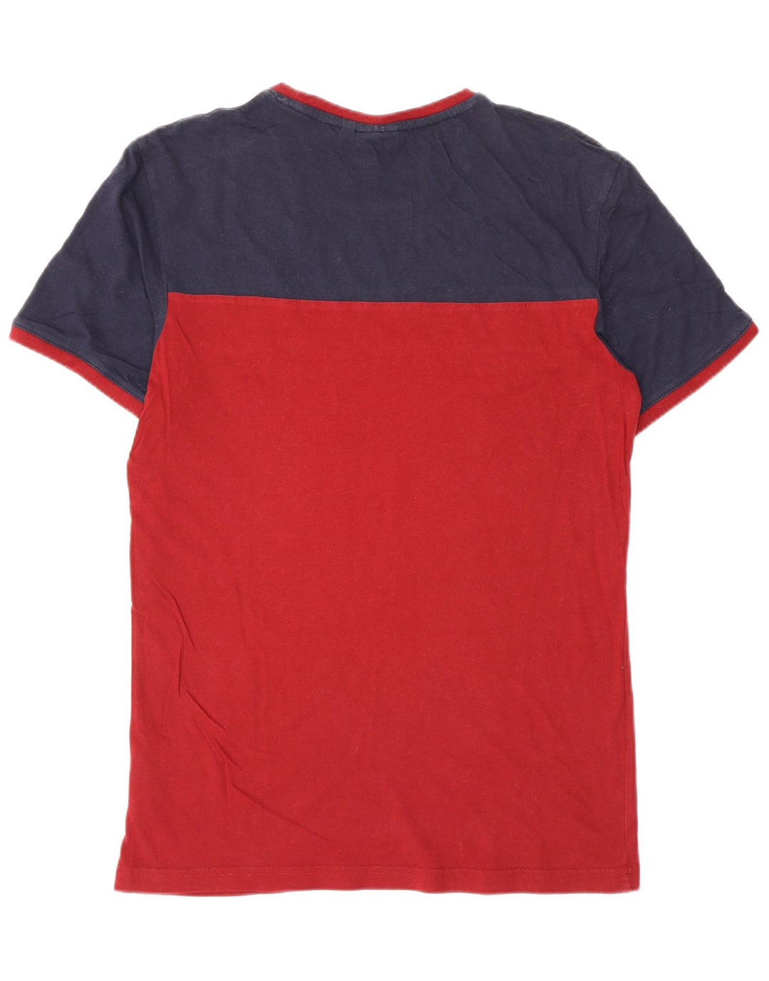 Tricou Bărbați Fila Top Mic Roșu Colorblock Bumbac