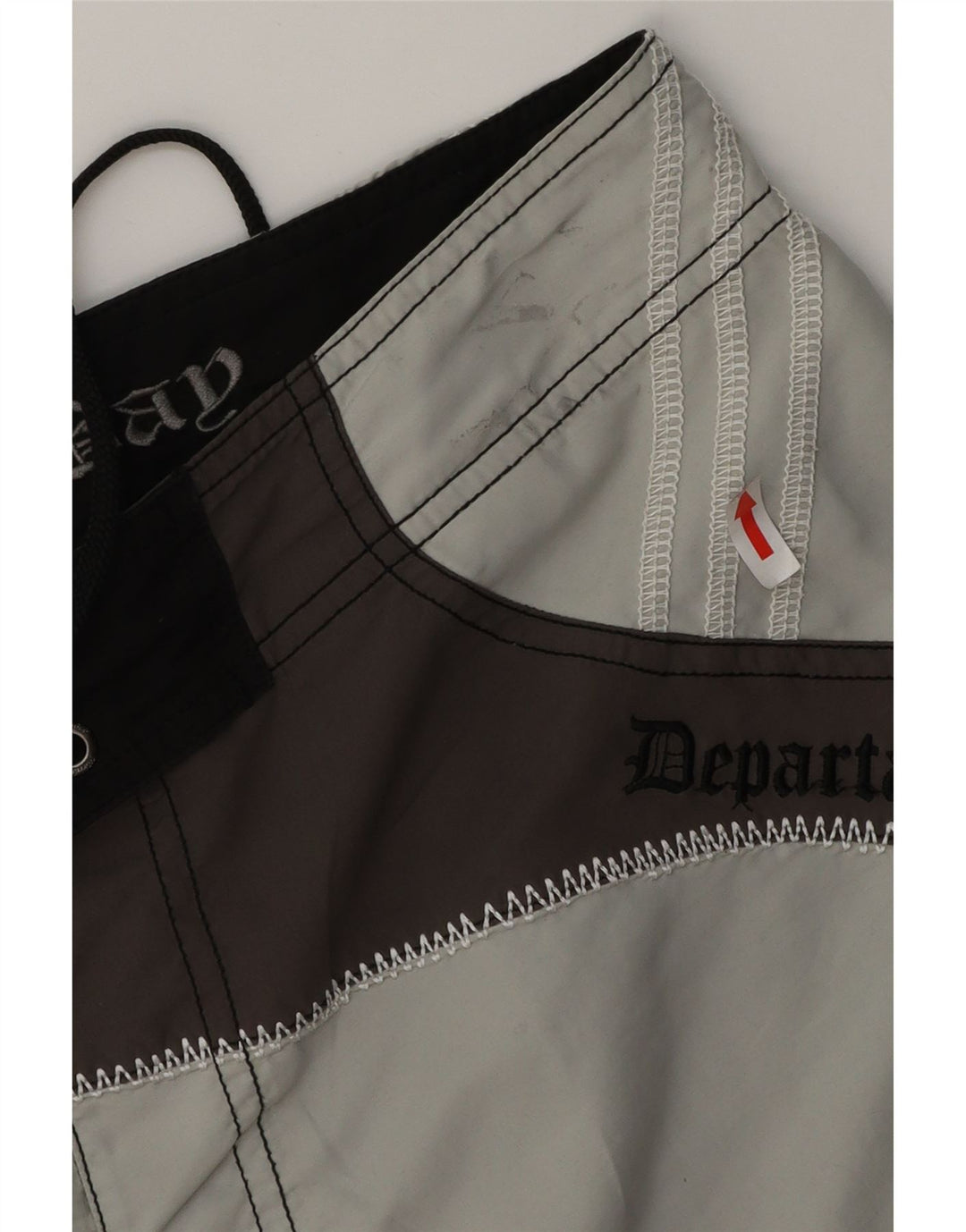 SCORPION BAY Pantaloni scurți de înot grafic pentru bărbați, maro mediu, color block