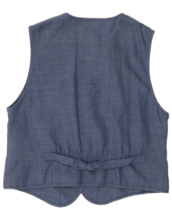 Gilet pentru femei Apart UK 18 XL albastru in mozaic