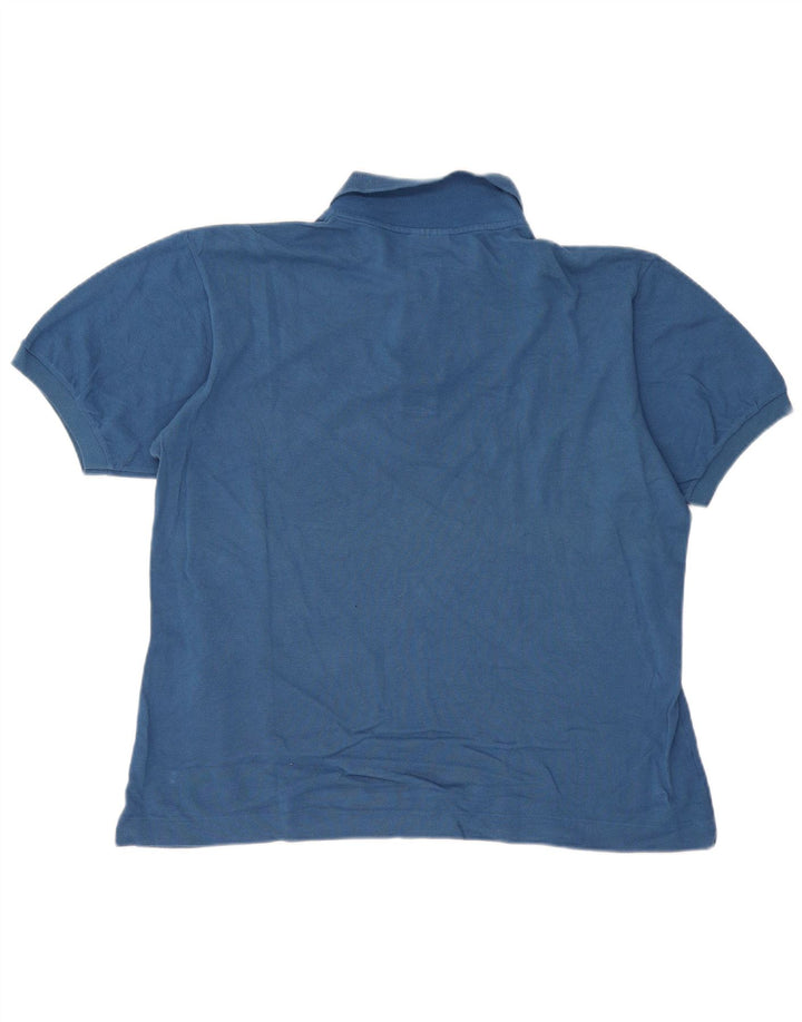 Tricou polo Lacoste pentru bărbați mărimea 5 mare, albastru, bumbac