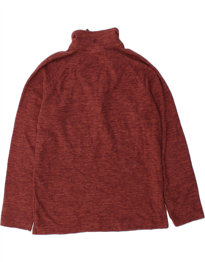 MOUNTAIN WAREHOUSE Mens Zip Neck Fleece Jumper XS Red Polyester Vintage Mountain Warehouse and Second-Hand Mountain Warehouse from Messina Hembry 