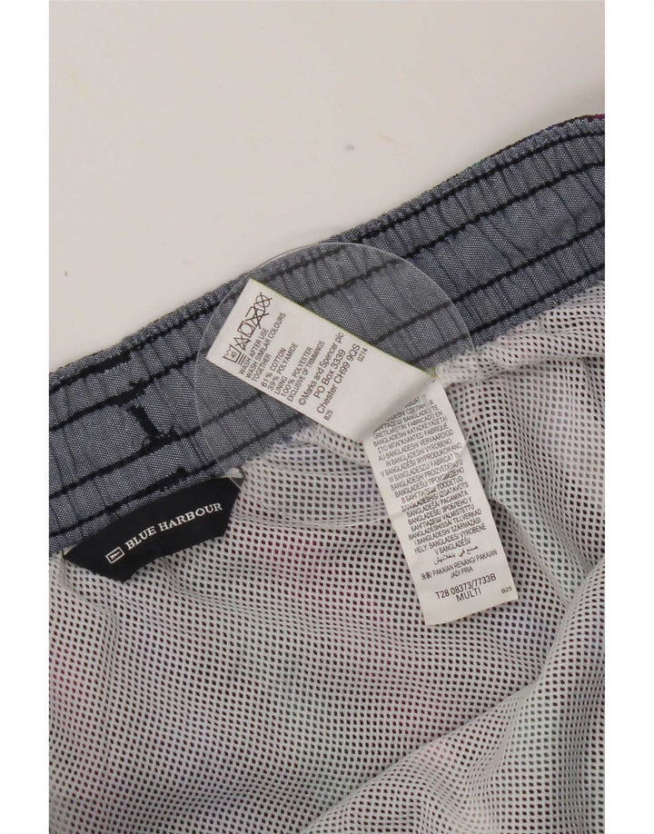 Pantaloni scurți de înot pentru bărbați Marks & Spencer, mari, multicolor, din bumbac