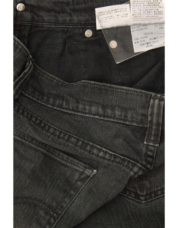 Blugi skinny pentru bărbați Levi's W30 L32 bumbac gri
