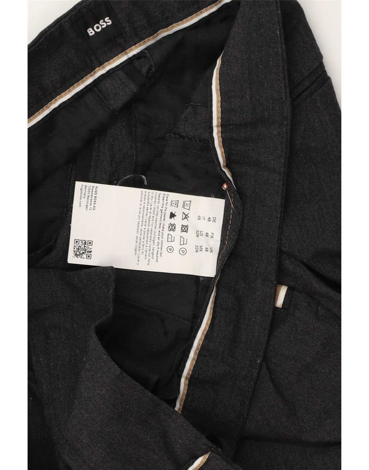 Pantaloni chino slim pentru bărbați Hugo Boss L32 L32 poliester gri