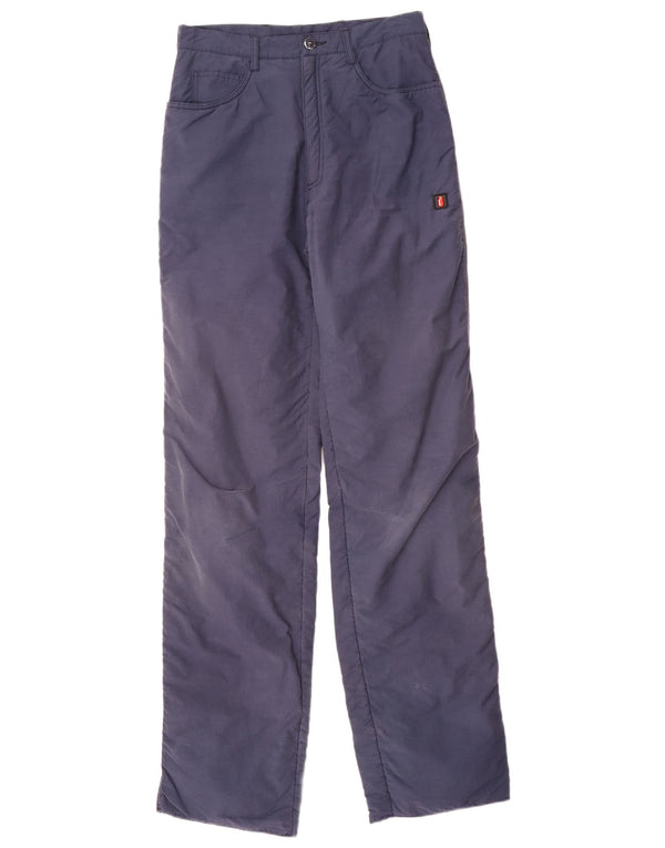 Pantaloni de vânt pentru femei Ellesse drepte IT 44 Medium W28 L35 Bleumarin