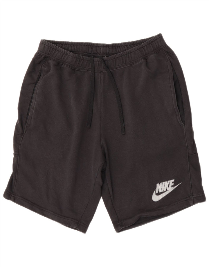 Pantaloni scurți sport grafic Nike pentru bărbați, medii W32 L9, bumbac negru