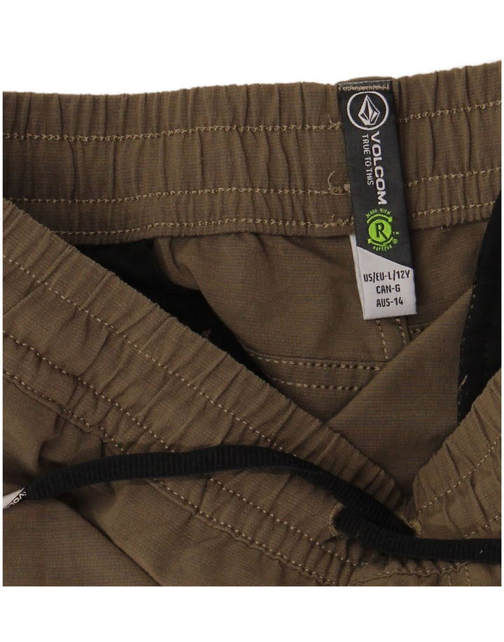 VOLCOM Pantaloni scurți casual băieți 11-12 ani mari W26 kaki