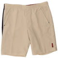 Pantaloni scurți sport grafic Adidas pentru bărbați XL, bej, poliester color bloc