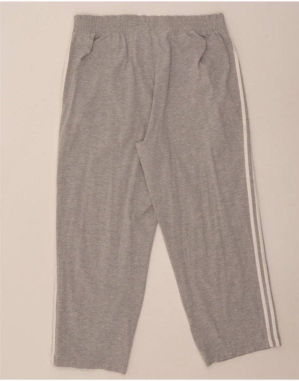 Pantaloni de trening Adidas pentru bărbați, XL, gri bumbac cu pete