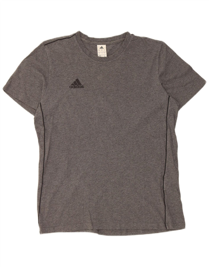 Tricou pentru bărbați Adidas Top mare bumbac gri