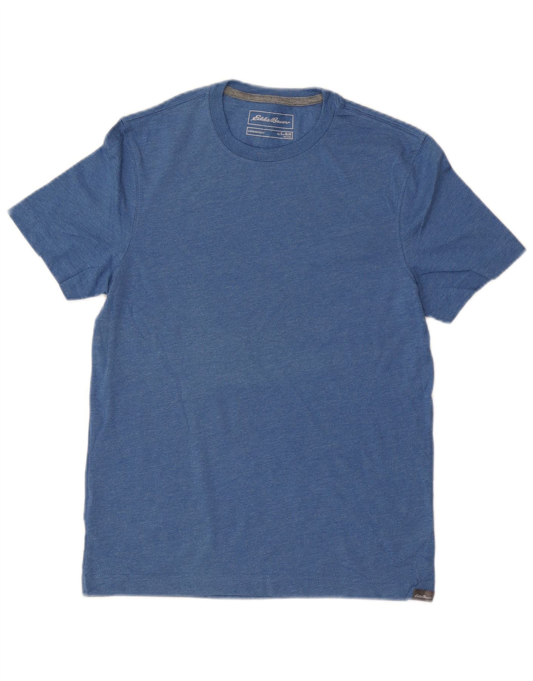 EDDIE BAUER Tricou Slim Fit pentru bărbați Top mic, albastru, bumbac