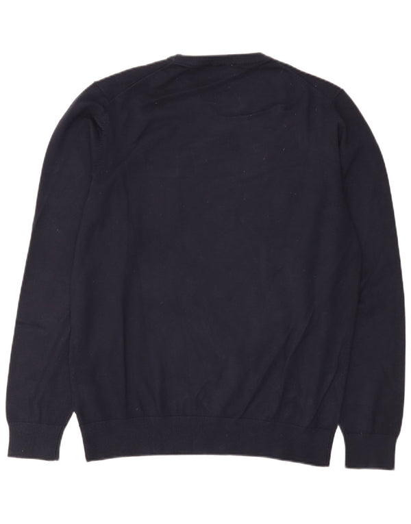 Pulover pentru bărbați Rifle cu gât crew, XL, viscoză bleumarin
