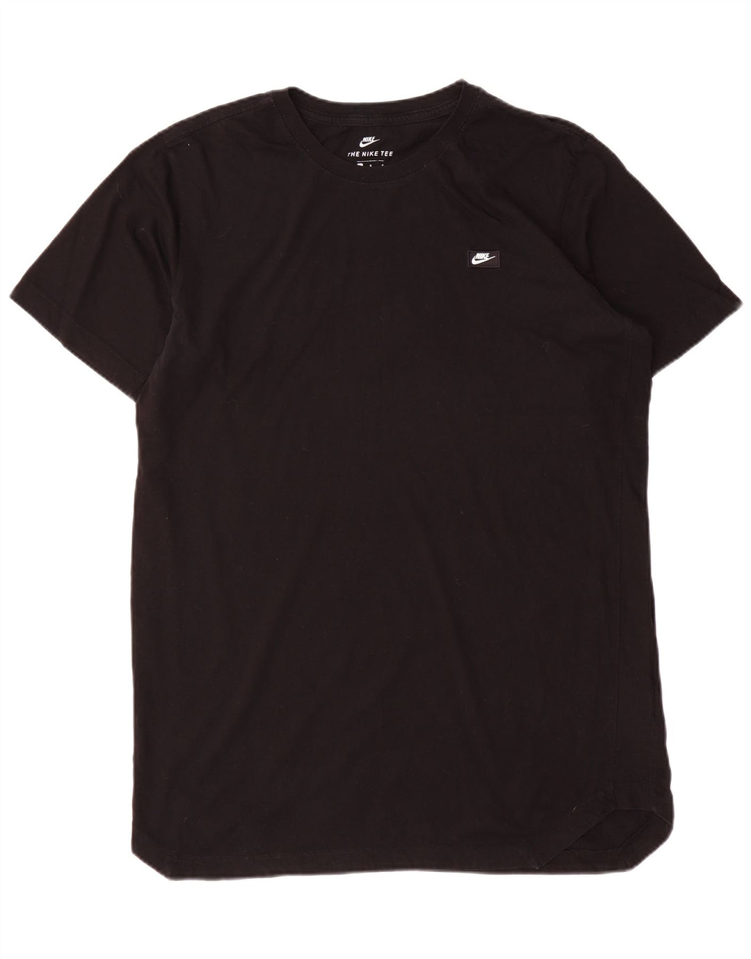 Tricou obișnuit cu mânecă scurtă Nike pentru bărbați Top mare din bumbac negru